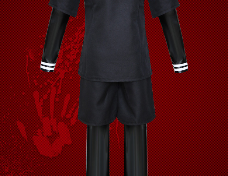 漫衣尚东京食尸鬼cos金木研食种战斗衣4件套送口罩cosplay动漫服