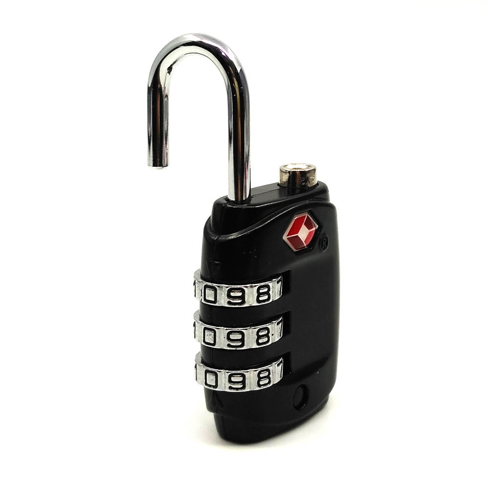 生产数字锁锌合金箱包锁tsa密码锁各国机场通过检验tsa-331