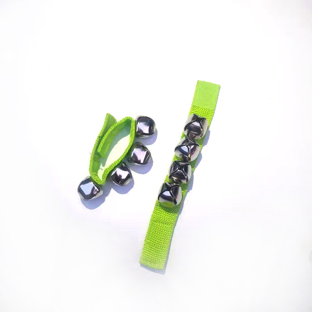 厂家批发 奥尔夫 婴儿 幼儿 舞蹈演出 腕铃 脚铃 早教玩具