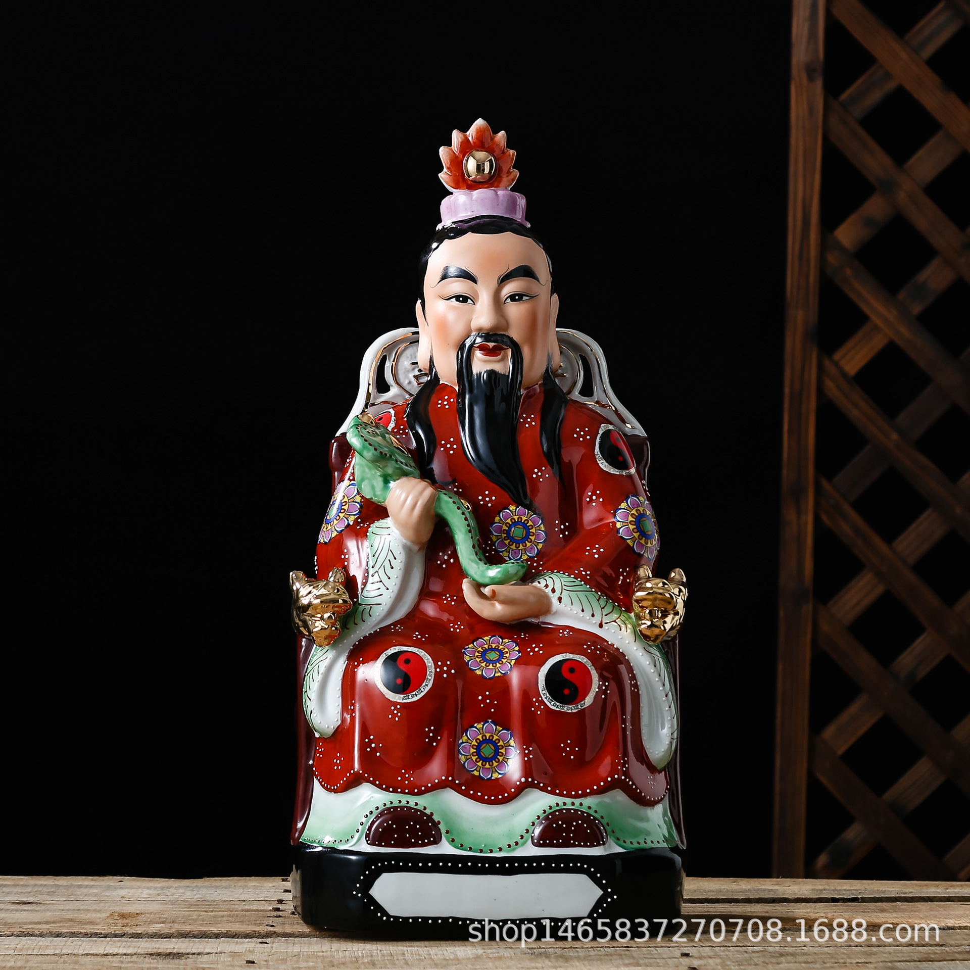 太上老君太清道德天尊太白金星道祖三清祖师 法器法师陶瓷