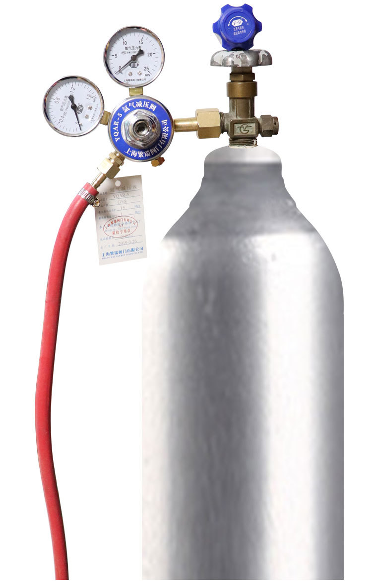 繁瑞yqar-5氩气减压阀减压器氩气钢瓶压力表调节阀优选1.6x25mpa