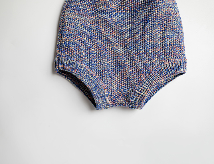 2019ss新品b原标包装全棉儿童针织毛线三角热裤花园系列