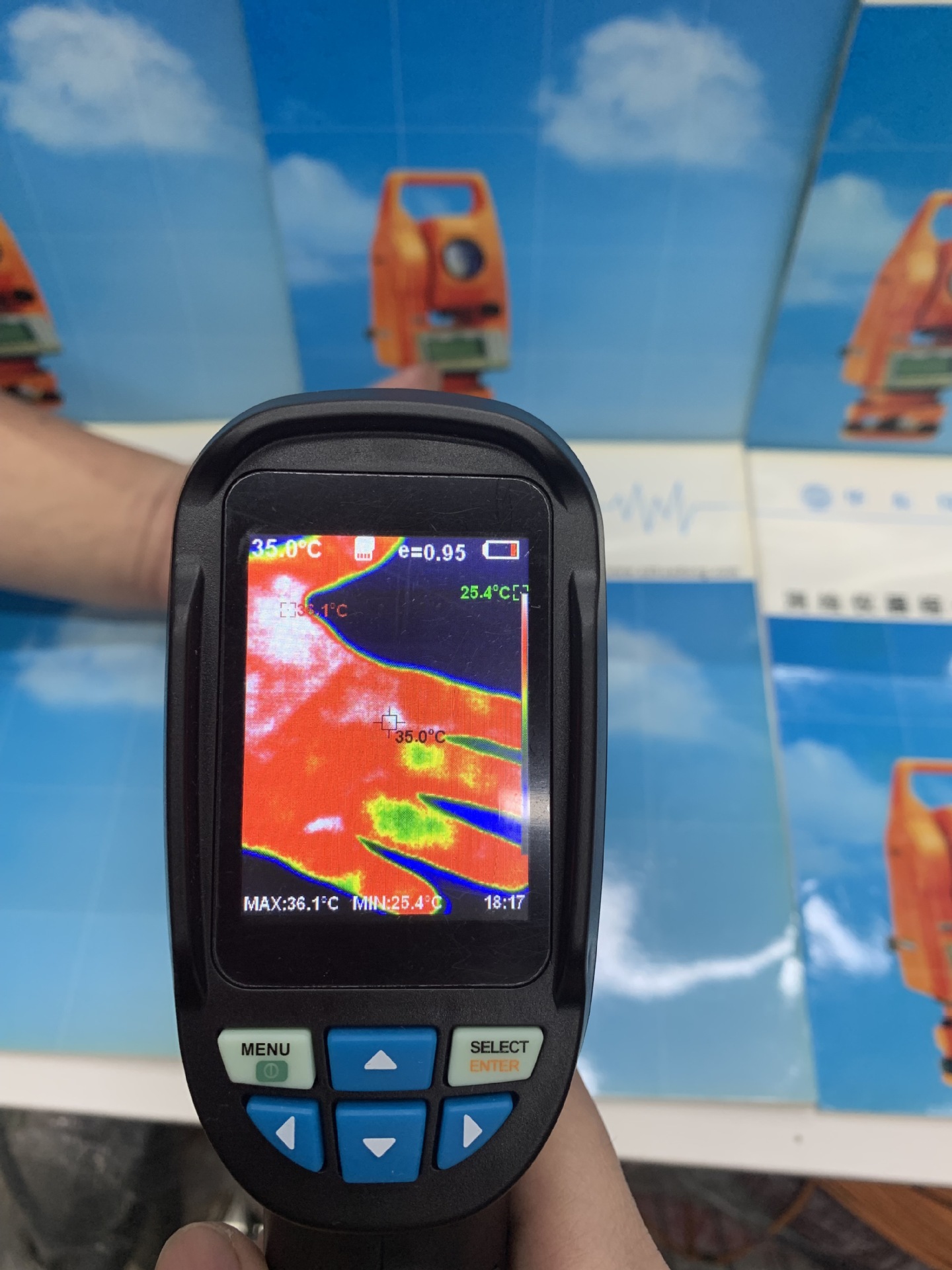 鑫思特ht-04热成象仪红外热感成像仪地暖查漏成像仪ht-18