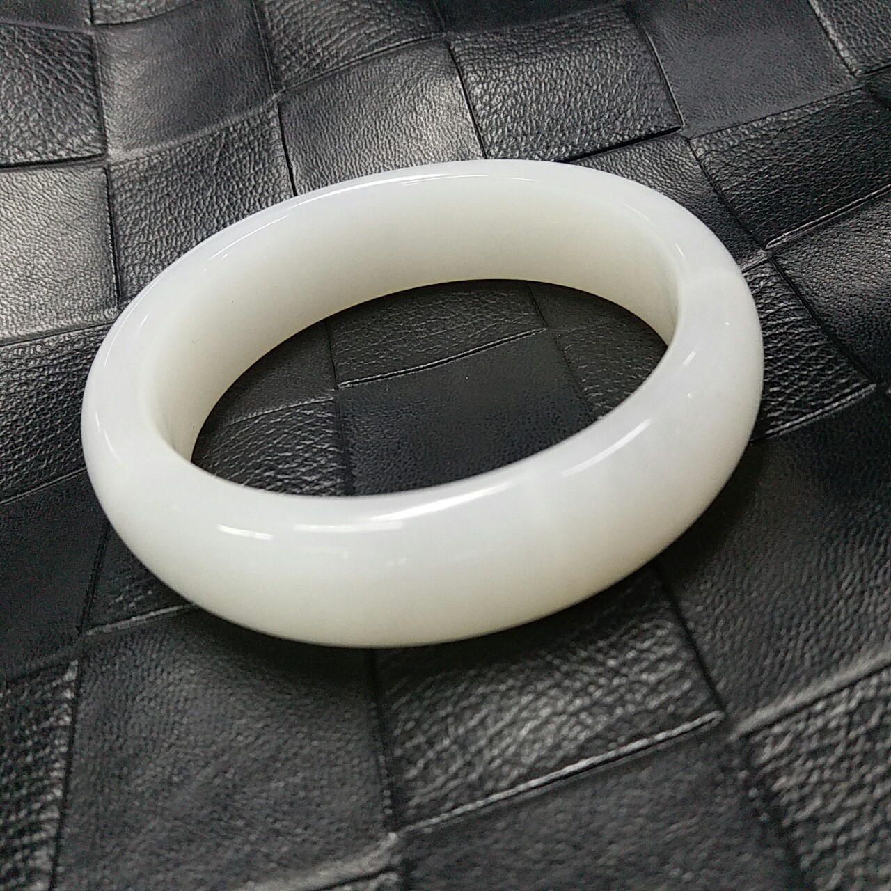 和田玉羊脂玉手镯青海料白玉手饰玉石手镯厂家带证书一件代发