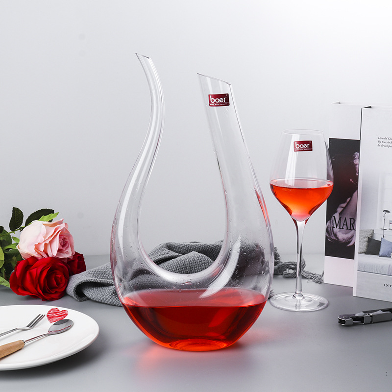 baer欧式水晶红酒杯醒酒器透明玻璃波尔多葡萄酒杯倒酒器礼品套装
