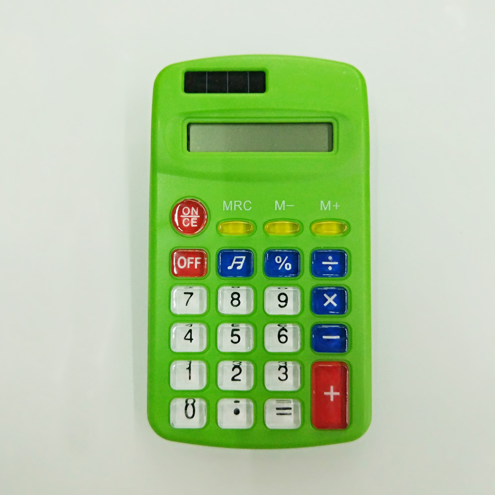 Wholesale Misty Calculator Handheld Portable Cute Computer Audio Didi Sound Color Kk402c