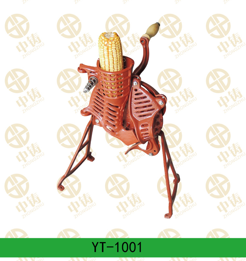 中铸牌手摇玉米脱粒机苞米机剥粒机家用小型手动剥玉米器外贸品质