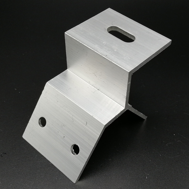 彩钢瓦梯形夹具 彩钢瓦光伏支架配件铝合金t型夹具批发彩钢瓦夹具