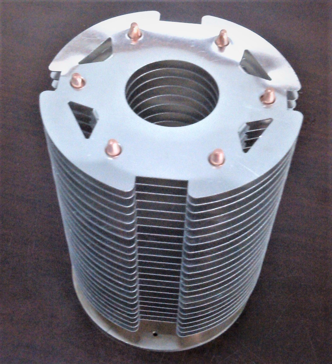 56w投光灯散热器导热管散热器型材散热片