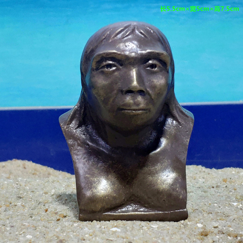 周口店猿人古猿人北京人猿原始 古代猿人远古人石器时代 沙具批发