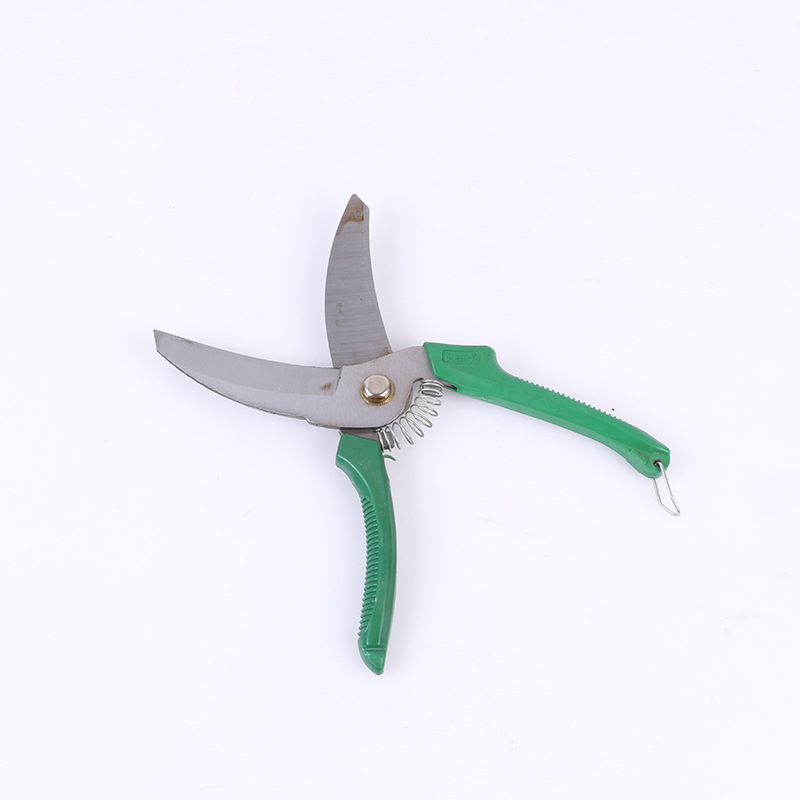 园林修剪弯头大蒜剪刀 大头剪刀园艺直边弯头大蒜剪刀