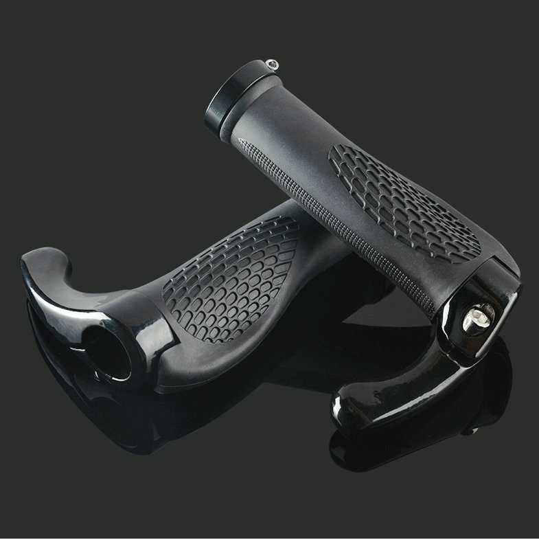 山地车副把把套自行车牛角副把铝合金牛角锁死副把把套休息副把