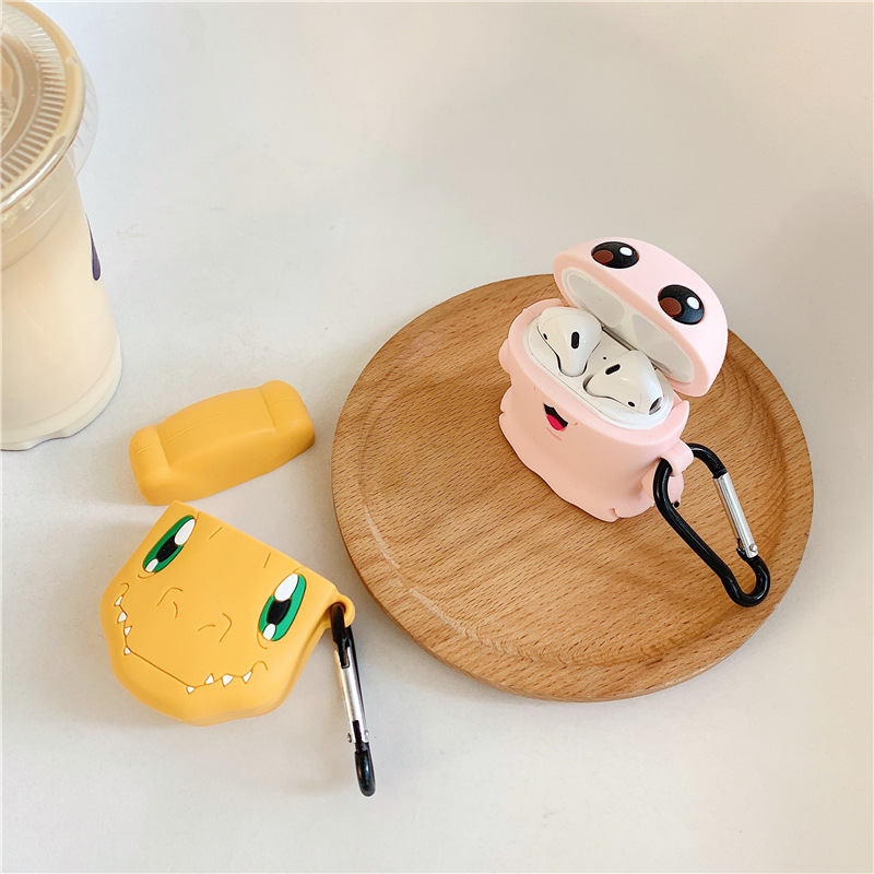 万圣节南瓜airpods保护套苹果2代蓝牙无线耳机套创意硅胶软壳适用