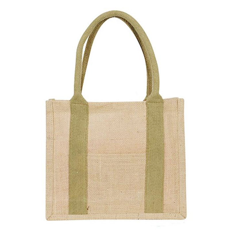 麻布袋定制 广告礼品棉织手提袋学生文艺立体黄麻布袋定做logo