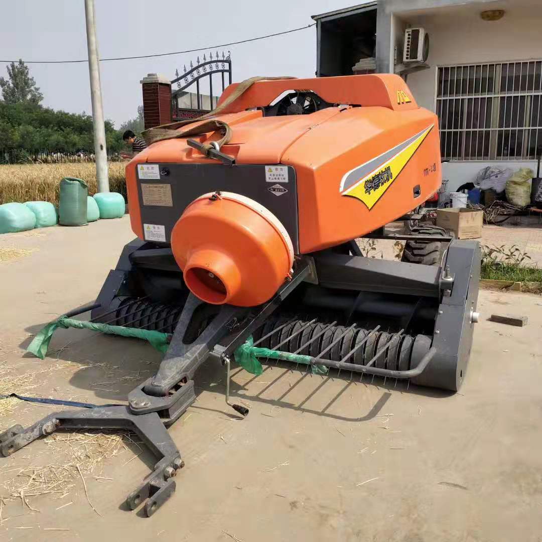 全自动秸秆收割粉碎打捆一体机 行走式方捆打捆机 华德打捆机价格