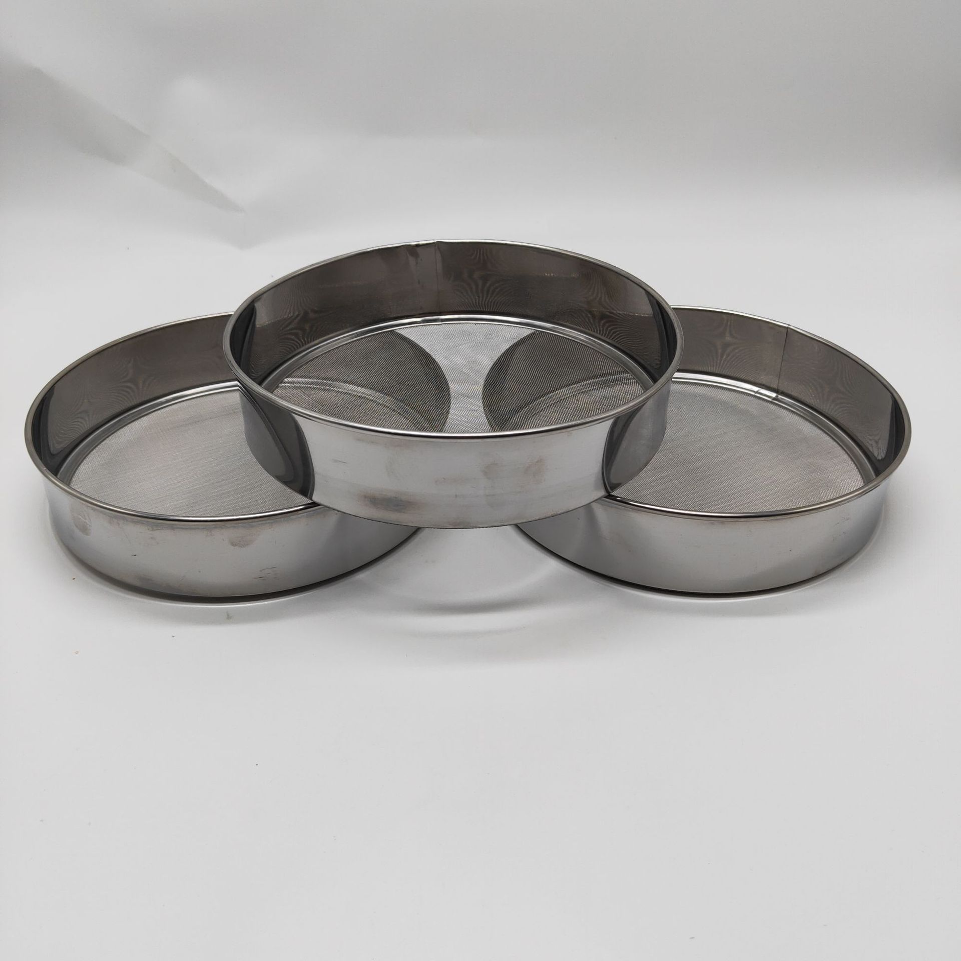 优质加厚面罗不锈钢面粉筛19cm面粉筛40目烘焙工具2元超市货源