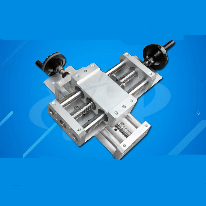 厂家伺服电机直线滑台模组 滚珠滑块双滑块丝杆滑台直线模组