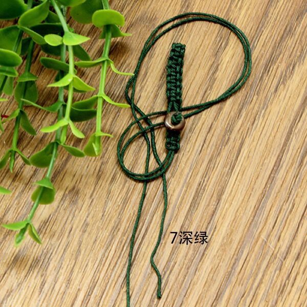精美72号线手工编织钥匙扣平结带椰壳活扣挂件绳子汽车遥控器挂绳