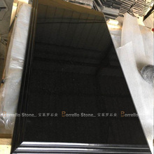 黑色花岗岩板材 黑晶钻花岗岩板材 厨房台面板户外楼梯板材