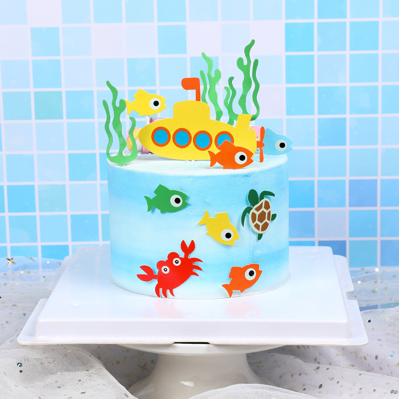 海洋蛋糕海洋