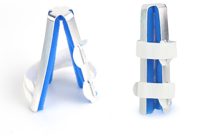 四片手指骨折固定夹板 伸直护指保护套 手指关节矫正器脱位固定