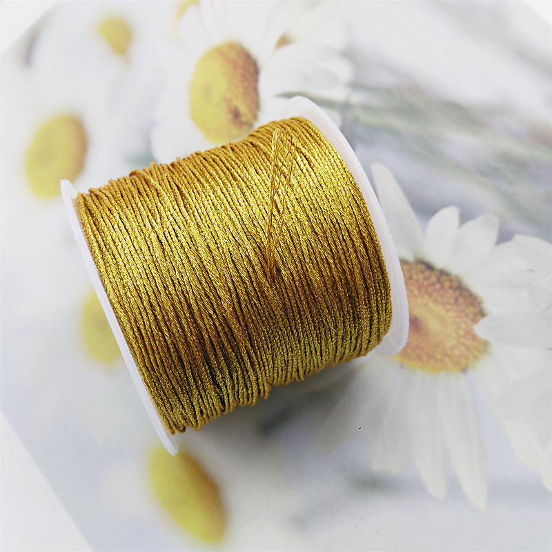 金丝银丝股线 diy手工编织串珠缠绕线塔线手链挂绳流苏线手链线材