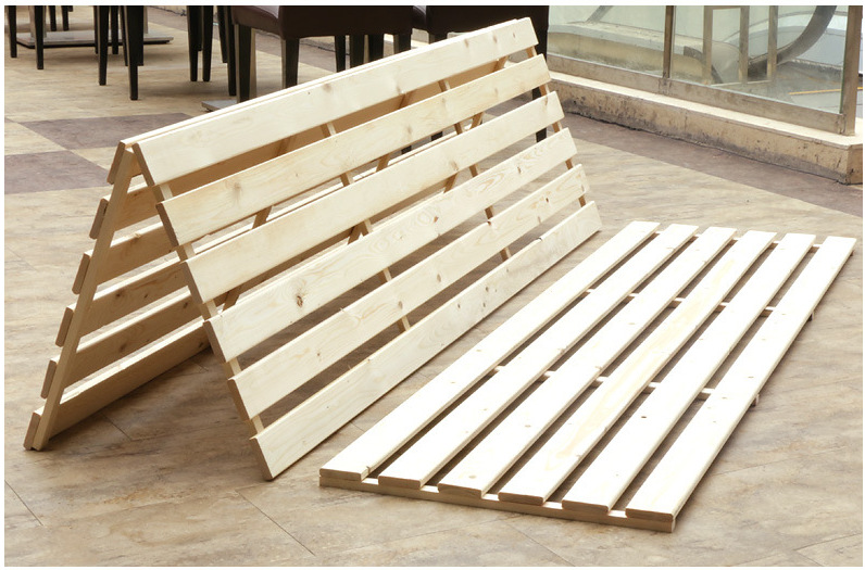 定制全松木硬床板1.5实木板1.8米双人加宽 1.2排骨架透气批发