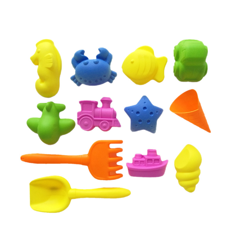 玩具沙模具全套大号魔力沙儿童沙滩diy挖沙玩沙城堡工具套装