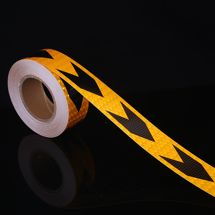 厂家定制夜光反光条 pet反光膜 货车汽车反光贴定做 反光材料