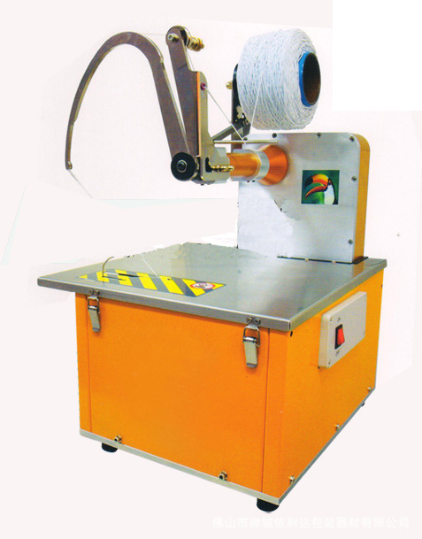 舟山塑料环尼龙绳打结捆扎机桐庐水带塑料绳环体式自动打结捆包机