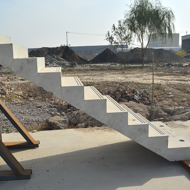 厂家批发装配式楼梯混凝土构件定制混凝土户内楼梯 预制楼梯-阿里巴巴