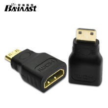 现货 Mini hdmi 高清转换头大转小 公对母迷你HDMI转hdmi转接头