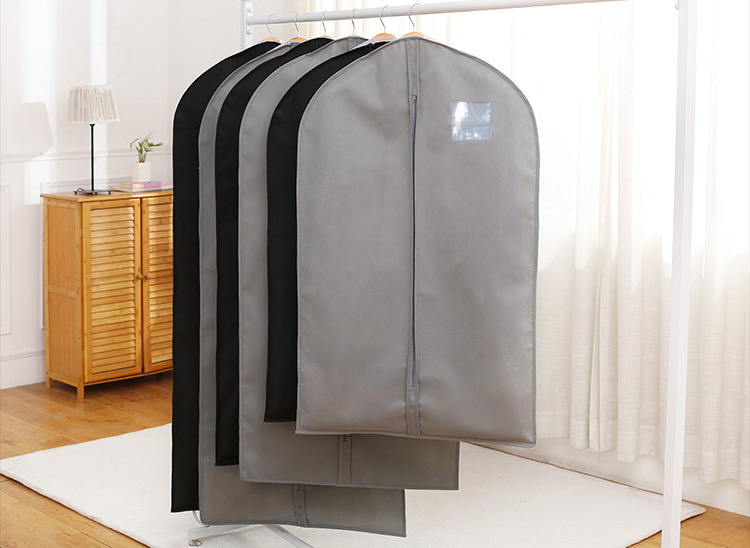 衣服防尘罩无纺布西装套大衣男女服装防尘套家用西服挂袋防尘袋