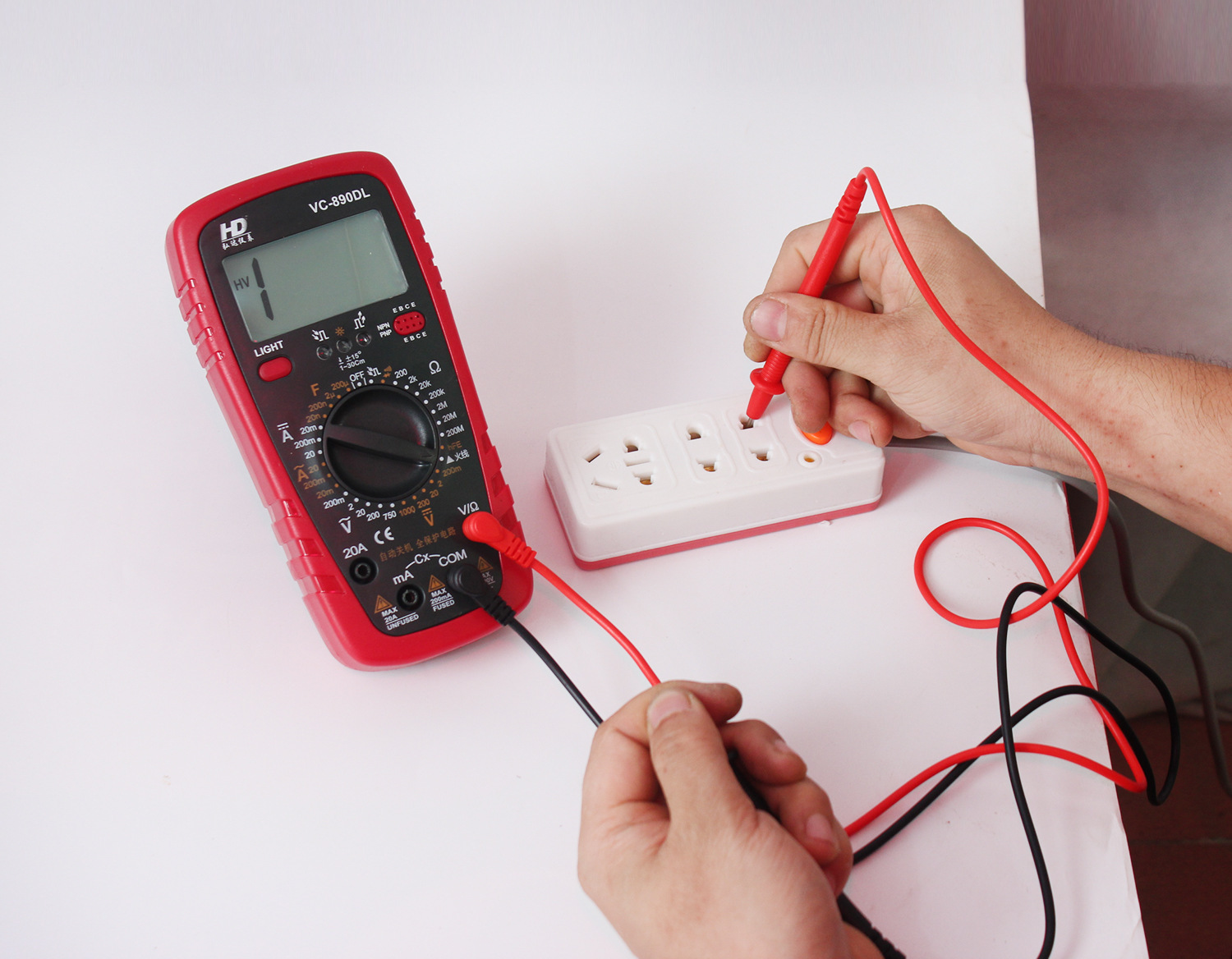 vc890dl万用表 高精密数显万用表指针式表笔测量电工仪器仪表现货