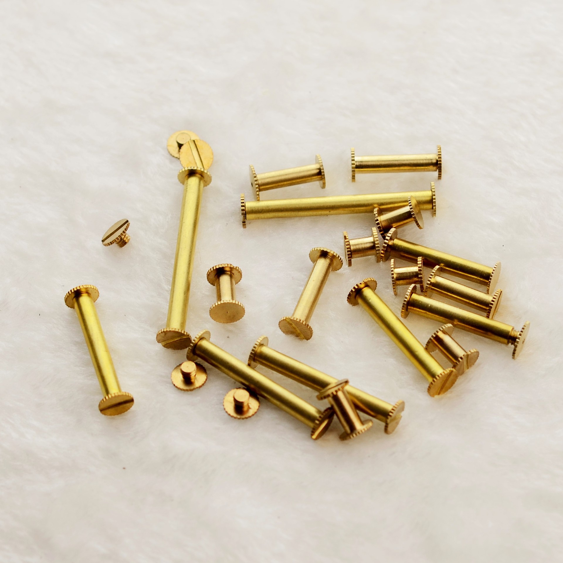 铜账本钉 子母铜钉 菜谱钉 相册装订钉 6mm-70mm 厂家批发