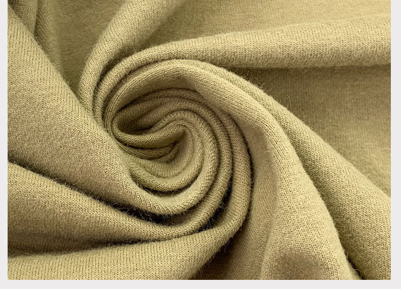 新款美斯绒针织棉布 250g纯棉拉架汗布 连衣裙t恤面料 厂家批发