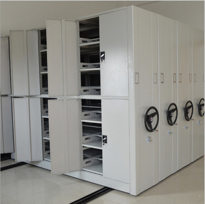 移动密集架_手摇移动密集架 轨道档密集柜 推拉式 可来图定做 - 阿里