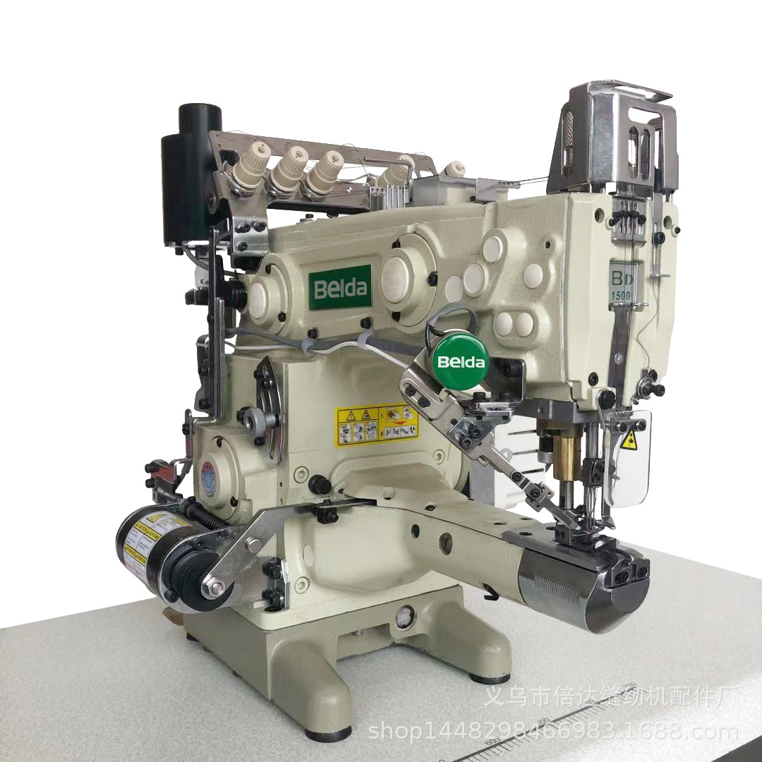 厂家直售自动剪线1500猪头车三针五线绷缝机四针六线拼接机