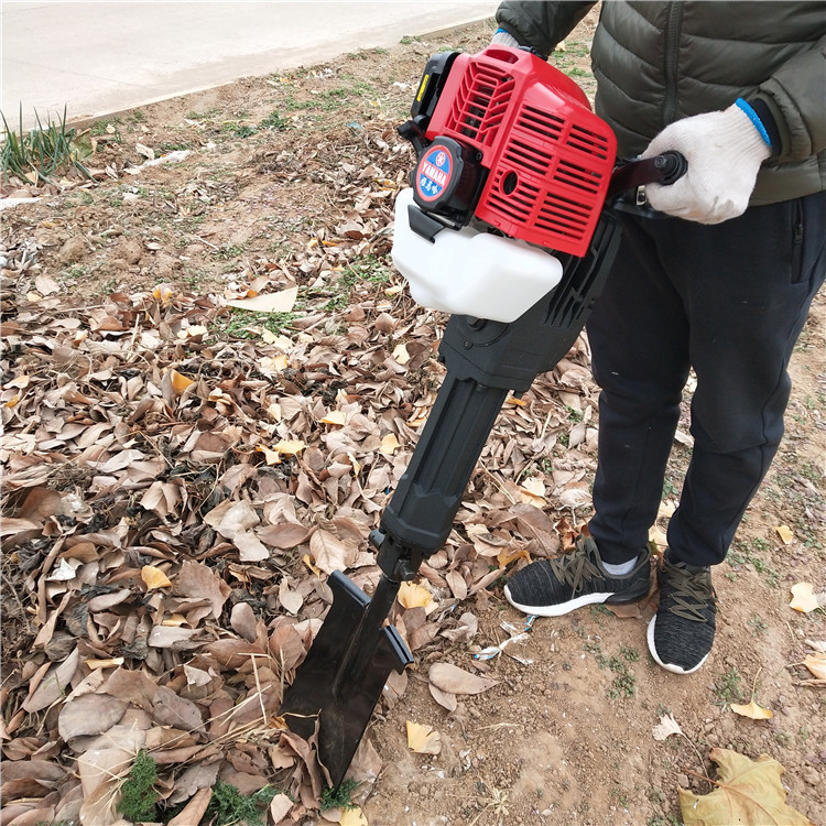 新款断根起苗机 铲式挖树机图片 小型手提式挖树机现货供应