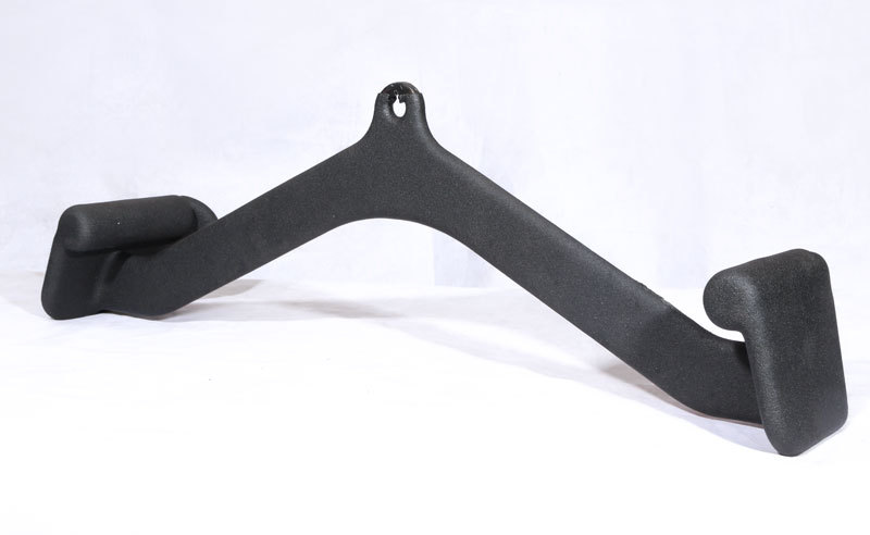 健身房器材高位下拉划船拉背把手坐姿浸塑力量配件拉手训练器