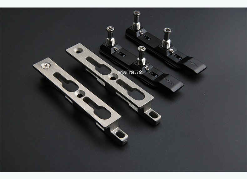 生产平开窗双锁点锁座门窗五金辅件推拉门锁点断桥门窗配件锁扣