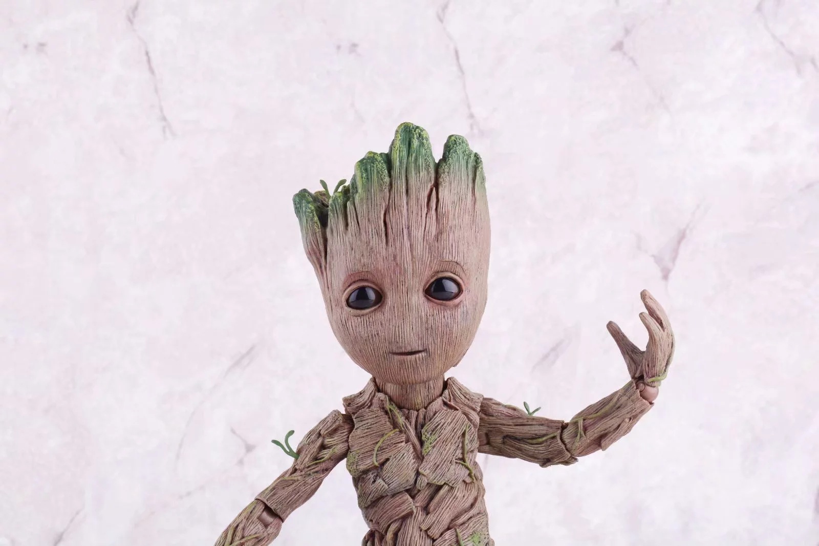 动漫批发 银河护卫队 格鲁特宝宝 groot小树人 关节可动 手办