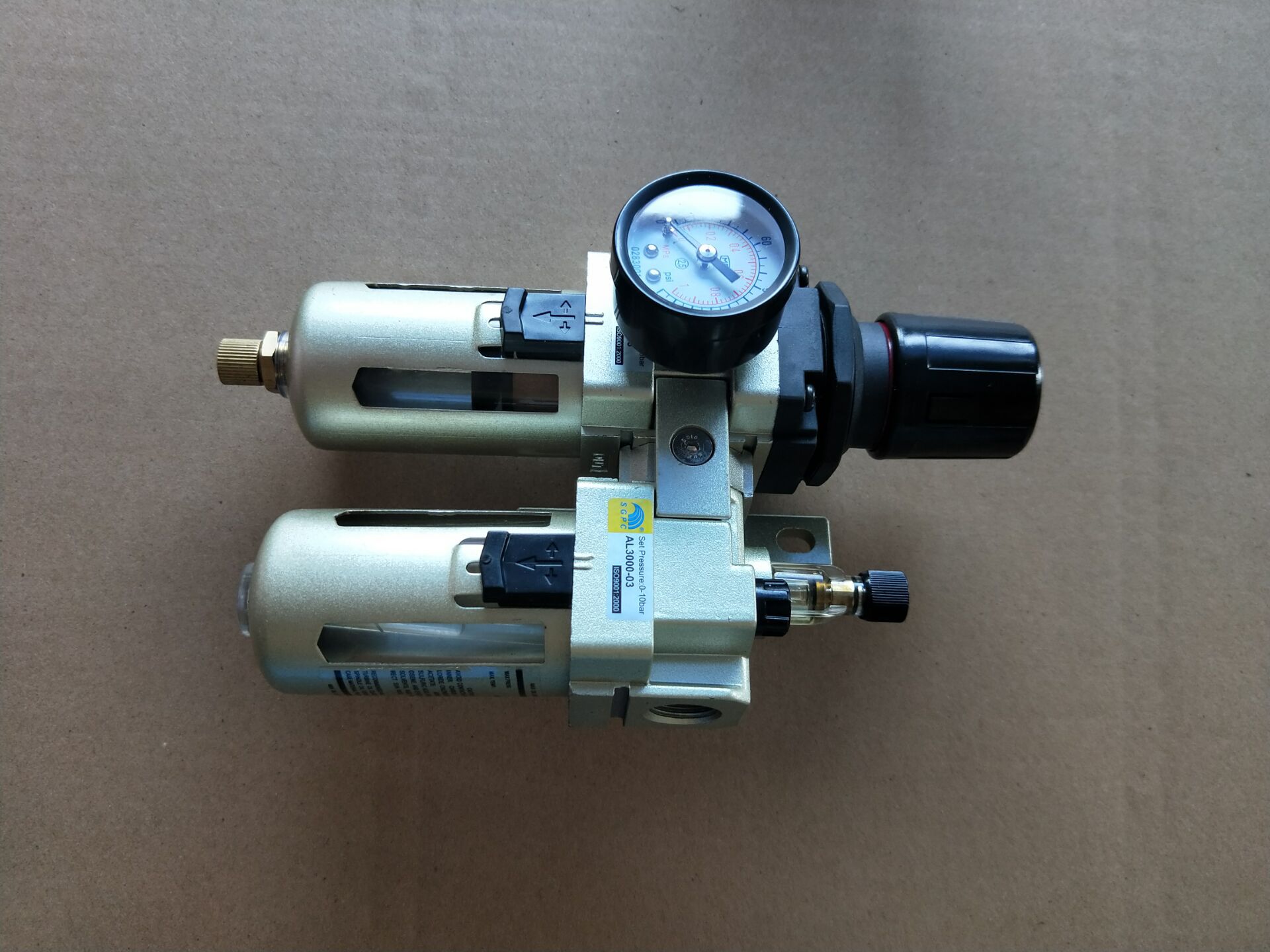 sgpc升光-气源二联件ac3010-03,ac3010-02二联体,可配自动排水器