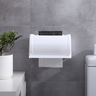 卫生间厕所创意厕纸盒免打孔纸巾置物架浴室防水卫生纸抽纸卷纸筒