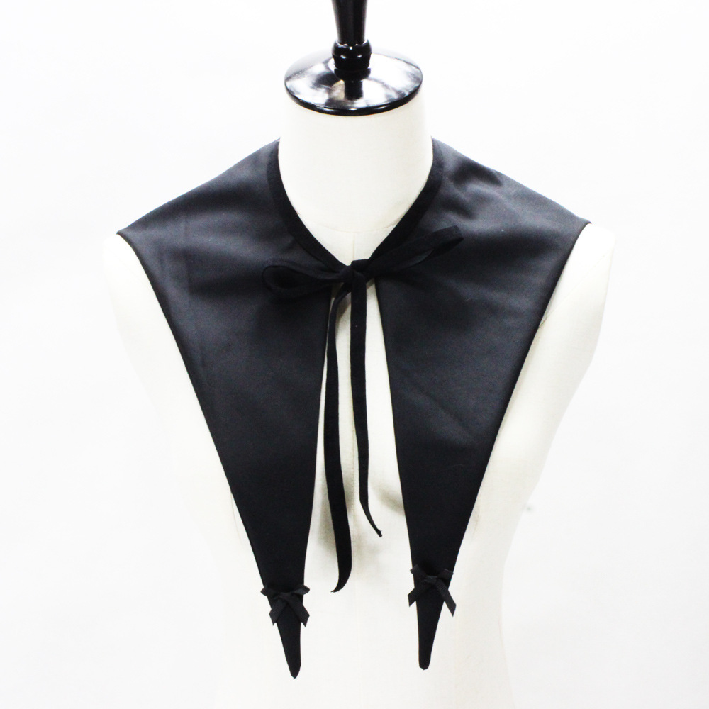 跨境 超大变形尖领 哥特风假领子影楼拍摄道具 欧美亚马逊