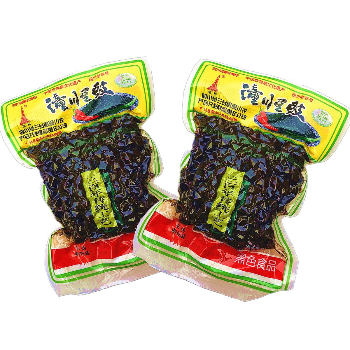 潼川原味豆豉150g四川特产低温自然发酵风味黑豆鼓酱餐饮用料批发