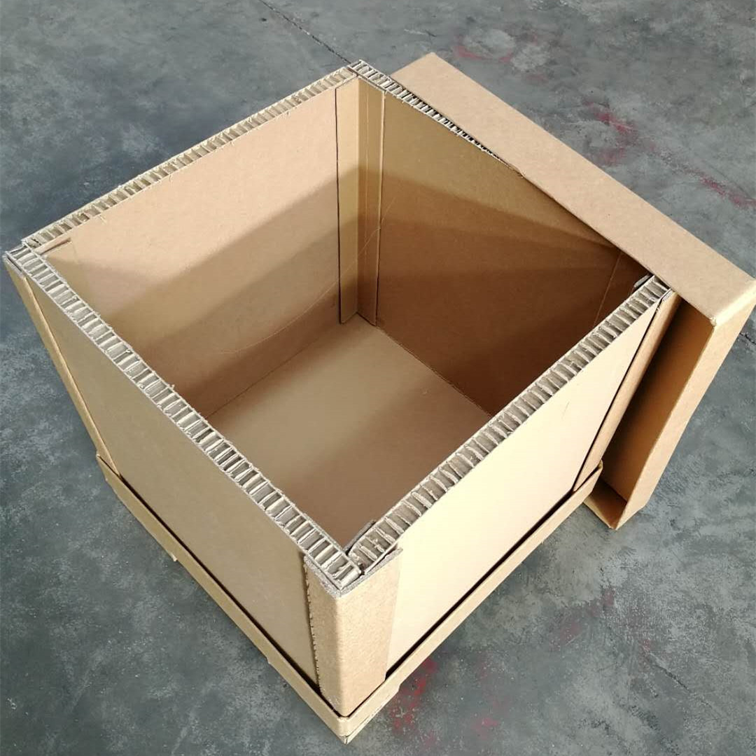 焊接机器人航空运输包装蜂窝纸箱 厚度20mm抗冲击纸箱 蜂窝纸芯箱