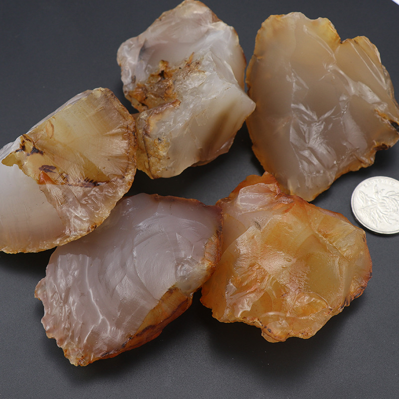 燧石天然火石野营取火工具古代生火工具火镰燧石打火石头