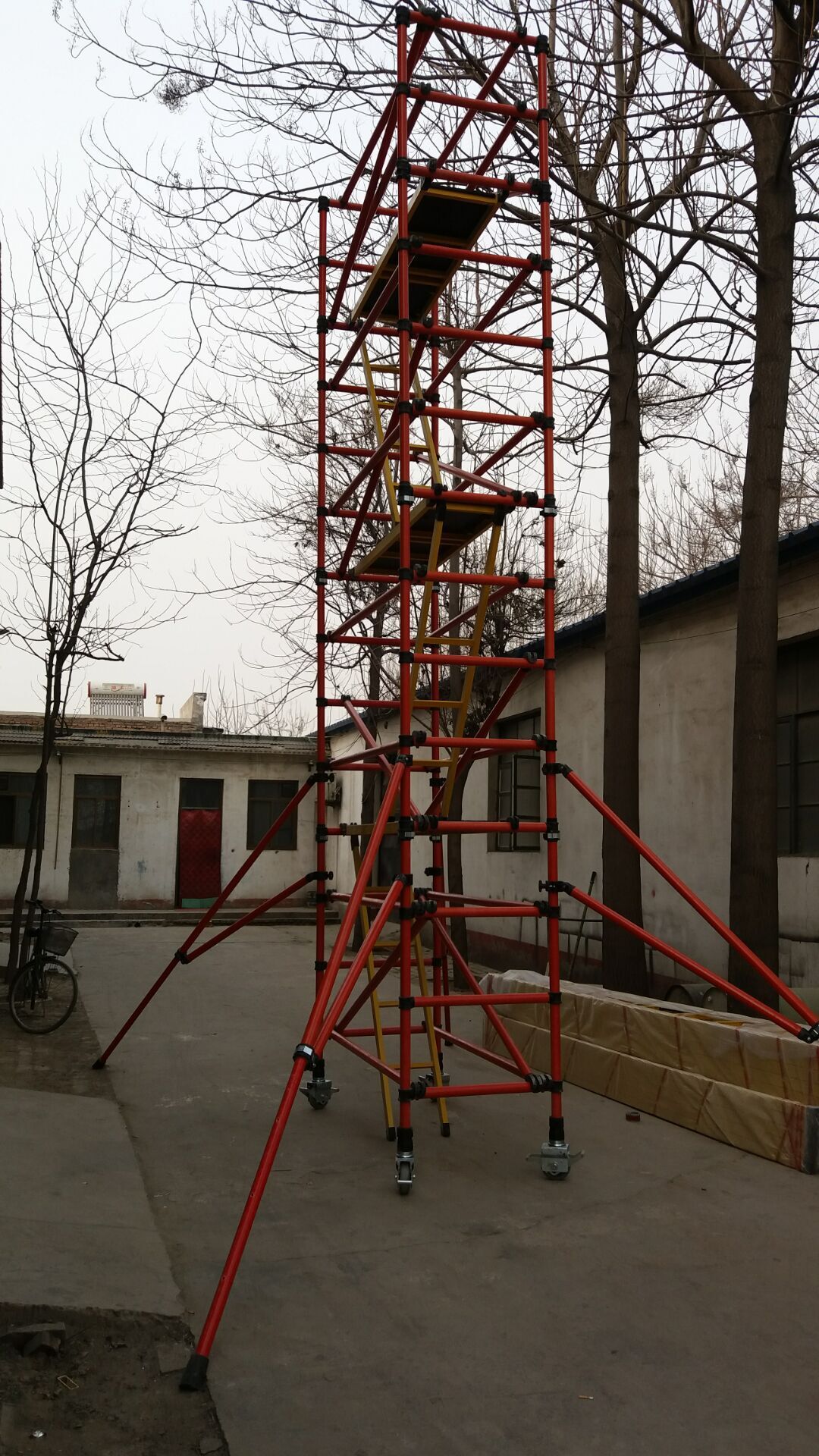 220kv快速组装刀闸检修防护架(绝缘脚手架)嘉泰