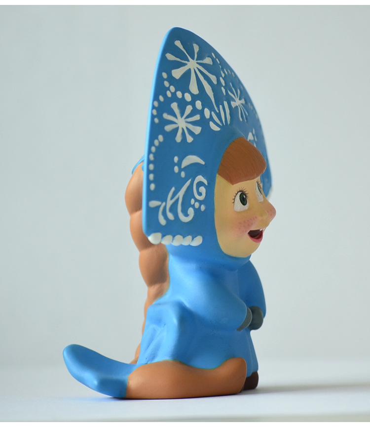 pvc玛莎公仔 pvc搪胶公仔 卡通注塑摆件 厂家专业定制动漫手办